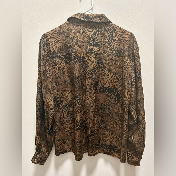 Vintage Rena Rowan for Saville Blouse - Picture 2 of 8